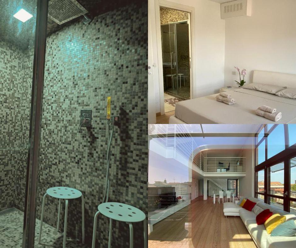 Penthouse Luce Near Metro-bus-tram Appartement Milan